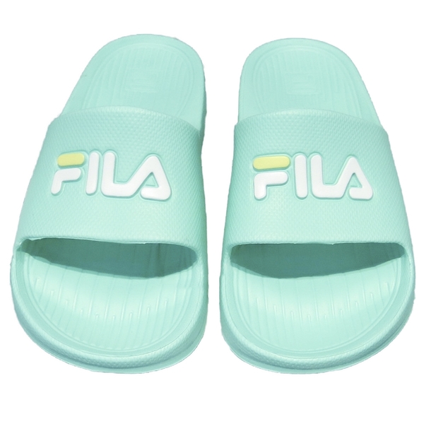 【現貨】FILA 女鞋 拖鞋 休閒 防水 粉綠【運動世界】4-S355R-666