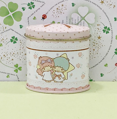 【震撼精品百貨】Little Twin Stars KiKi&LaLa 雙子星小天使~Sanrio圓盒#82693