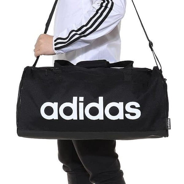 Adidas LINEAR DUFFEL BAG 黑色運動手提袋 FL3651 product thumbnail 2