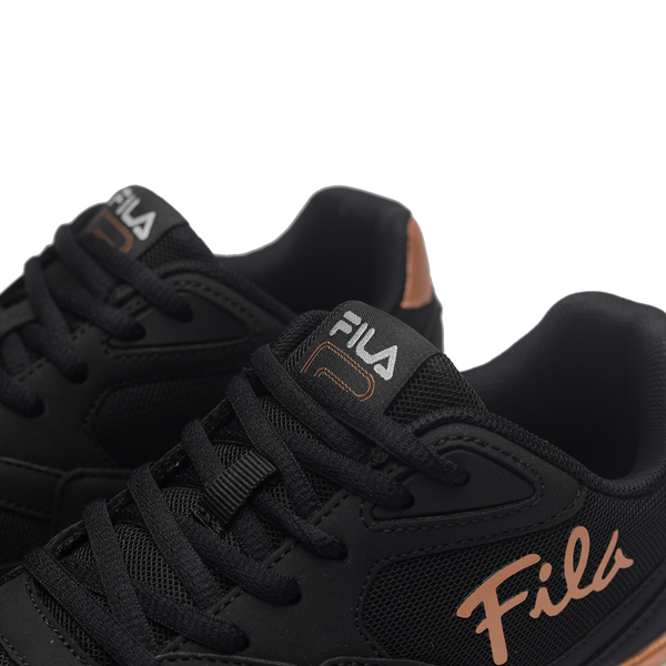 FILA 休閒鞋 EDITION 黑玫瑰金 復古 麂皮 運動鞋 女 5J905X055 product thumbnail 3