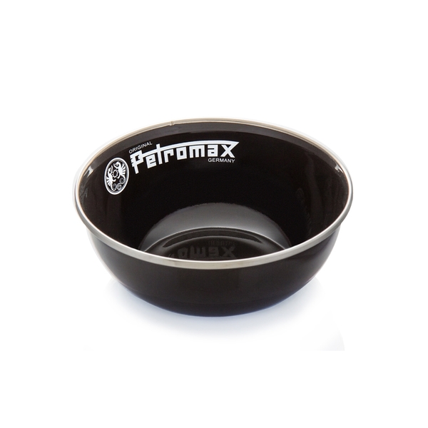【Petromax 德國 琺瑯碗 2入 Enamel Bowl《黑》】px-bowl-s/料理碗/戶外餐具/質地輕巧 product thumbnail 2