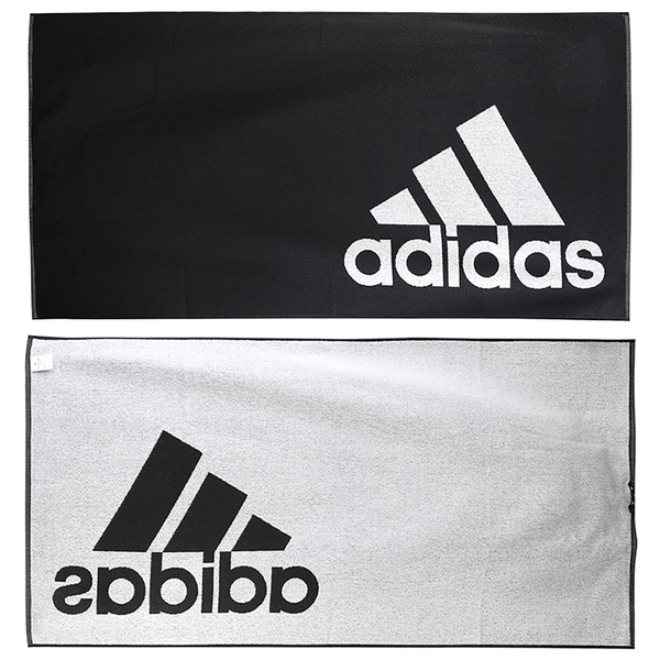 【現貨】ADIDAS TOWEL LARGE 毛巾 浴巾 雙面 純棉 黑 白【運動世界】DH2866 product thumbnail 3