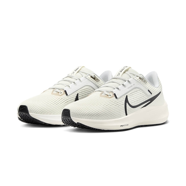 Nike W Air Zoom Pegasus 40 女 白黑 慢跑鞋 小飛馬 運動 路跑 透氣 DV3854-104