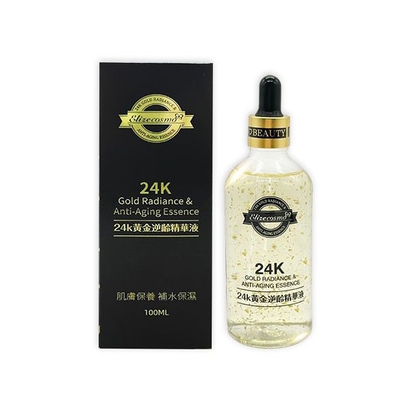 ELIBEAUTY 24K黃金逆齡精華液(100ml)【小三美日】