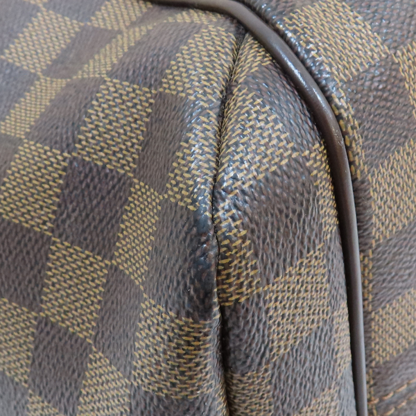 【二手名牌BRAND OFF】LOUIS VUITTON 路易威登 棕色 PVC塗層帆布 棋盤格 肩背包 N41282 product thumbnail 9