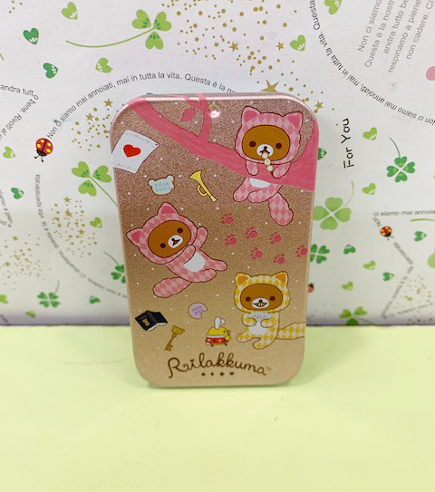 【震撼精品百貨】Rilakkuma San-X 拉拉熊懶懶熊~拉拉熊鐵盒-貓#71911