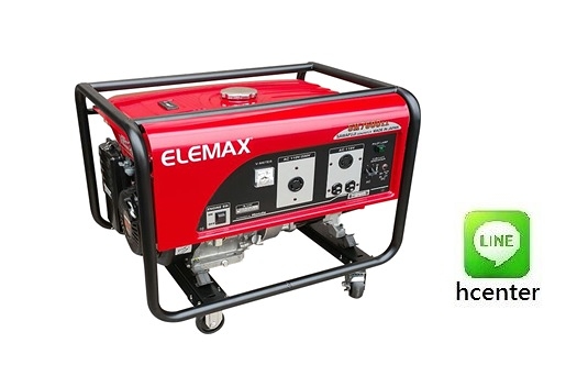 [ 家事達 ] ELEMAX 日本澤藤本田引擎發電機-6500W-電動啟動 特價