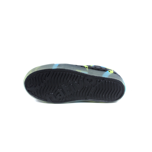 native 懶人鞋 洞洞鞋 黑/藍綠 小童 童鞋 15100103-8916 no099 product thumbnail 8