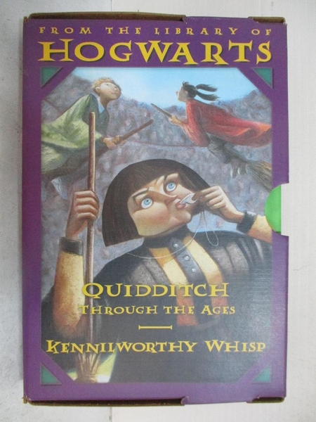 【書寶二手書T3／原文小說_FQJ】Fantastic Beasts and Where to Find Them / Quidditch Through the Ages_Rowling， J. K.
