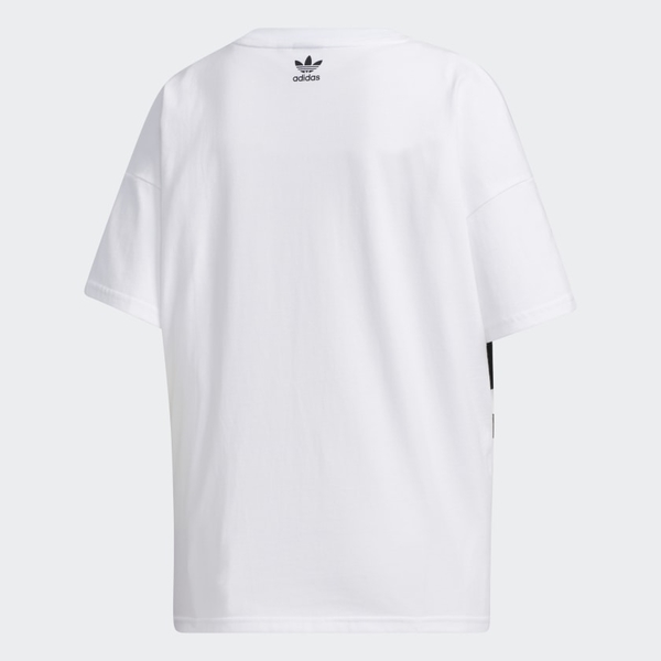 Adidas originals logo tee 女裝 短袖 休閒 運動 棉質 三葉草 白【運動世界】 GJ1009 product thumbnail 6