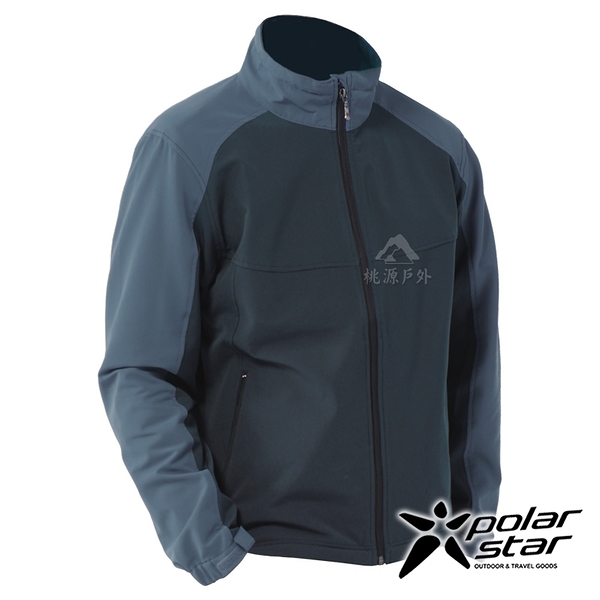 【PolarStar】中性 內刷毛保暖外套『灰藍』P20207 上衣 休閒 戶外 登山 冬季 保暖 禦寒 防風