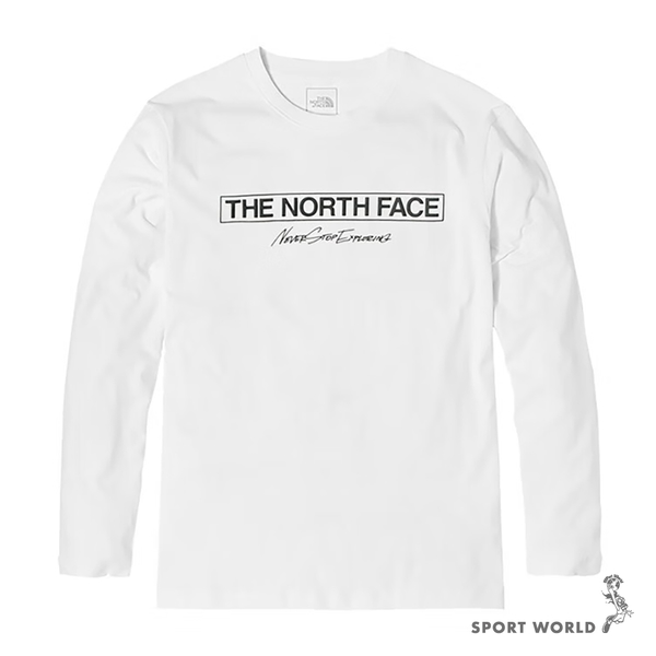 The North Face 北臉 男長袖上衣 白【運動世界】NF0A86RQFN4