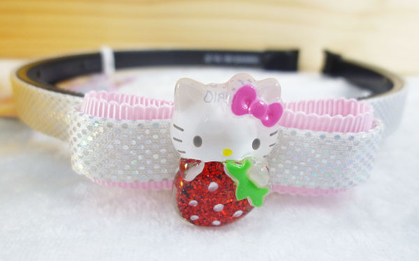 【震撼精品百貨】Hello Kitty 凱蒂貓~髮圈 草莓【共1款】