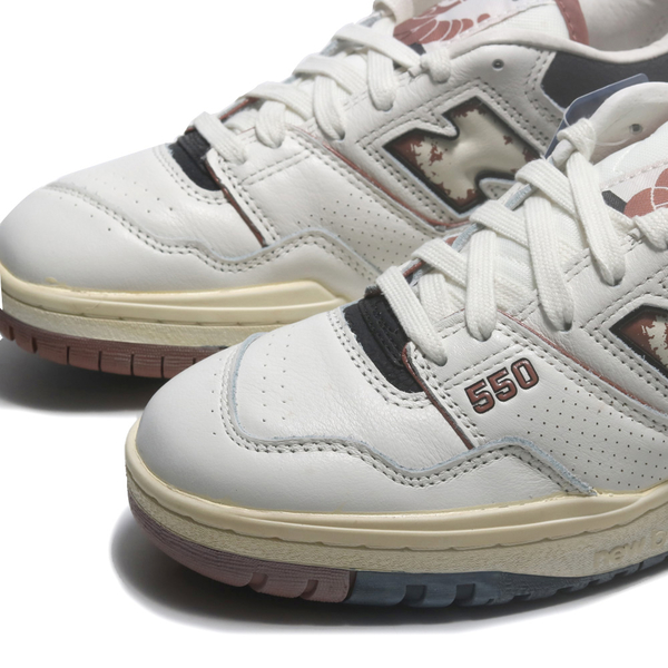 NEW BALANCE 休閒鞋 NB 550 白咖啡 仿舊 龍年 復古 男女 BB550VGC product thumbnail 3