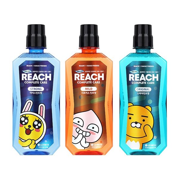 Reach 麗奇 x KAKAO 漱口水(320ml) 款式可選【小三美日】