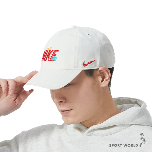 Nike 帽子 老帽 刺繡 CNY 龍年 新年 白【運動世界】FZ6784-133 product thumbnail 8