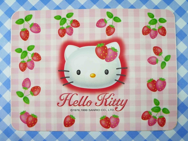 【震撼精品百貨】Hello Kitty 凱蒂貓~貼紙-方草莓