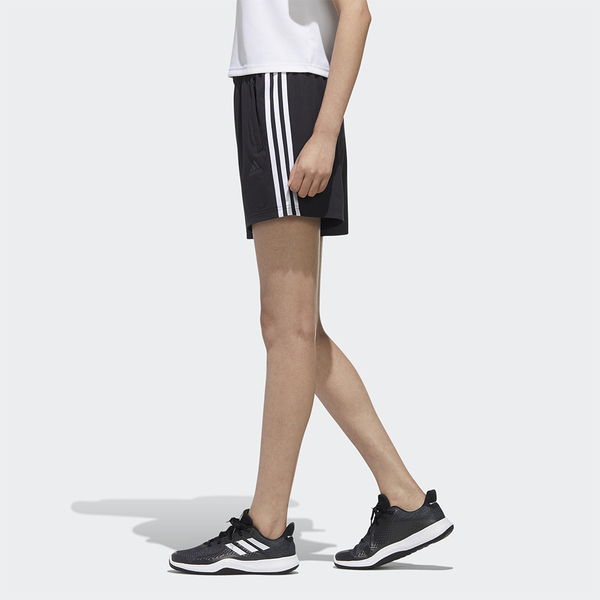 【出清】Adidas 女 短褲 慢跑 休閒 口袋 黑【運動世界】FT2878 product thumbnail 4