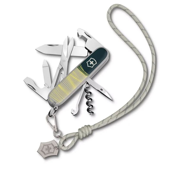 【victorinox 瑞士維氏】瑞士刀 companion new york style 91mm 16用(1.3909.e223)