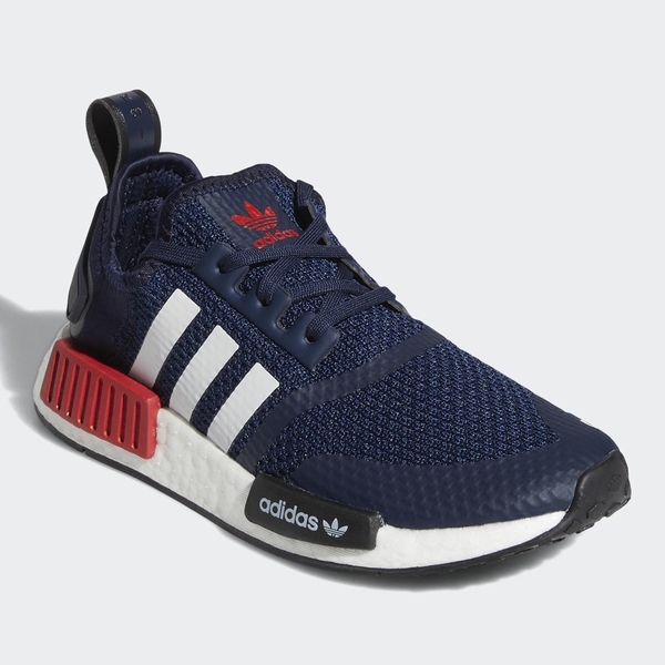 ADIDAS ORIGINALS NMD_R1 大童 女鞋 休閒 經典 襪套 回彈 深藍【運動世界】FV1693 product thumbnail 3