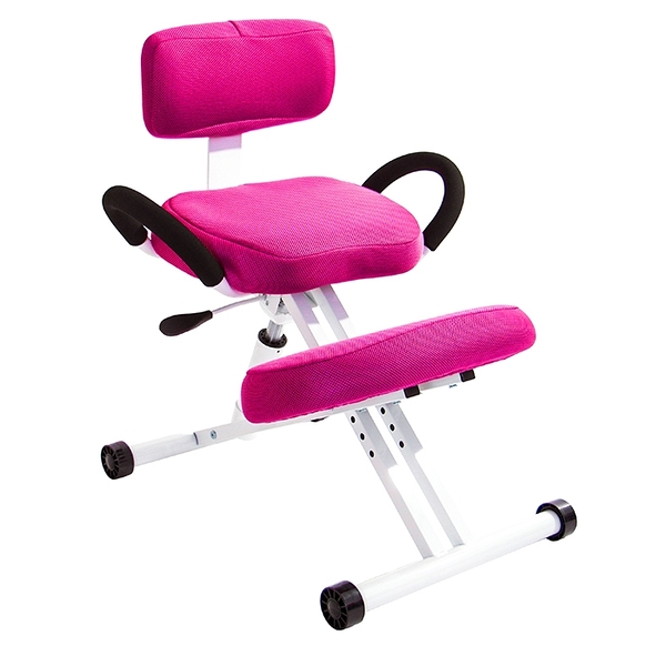 GXG 機能工學 跪姿椅 型號457C(桃紅)
