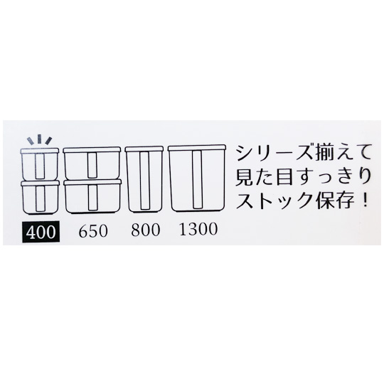 小禮堂 NAKAYA 日製 單耳方形塑膠調味盒 調味罐 香料盒 保鮮盒 400ml (白) 4955959-159216 product thumbnail 3