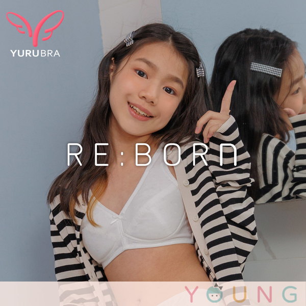 【YURUBRA】小小花仙內衣 B.C罩 透氣 涼感紗 轉大人 少女 台灣製※0748小紫花