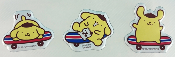 【震撼精品百貨】Pom Pom Purin 布丁狗~磁鐵_3入