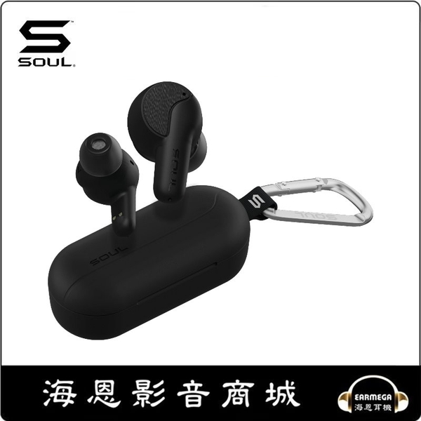 【海恩數位】美國 Soul SYNC ANC 主動降噪真無線藍牙耳機 (黑色)