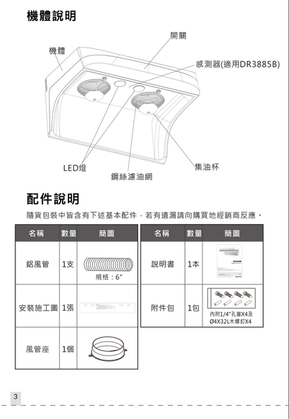 櫻花牌 SAKURA 渦輪變頻流線型熱溶解除油煙機 90cm DR-3882BSXL限北北基原廠安裝(不含林口三峽鶯歌) product thumbnail 5