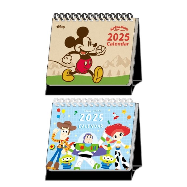 迪士尼Disney 2025年桌曆 60K-米奇/玩具總動員