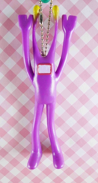 【震撼精品百貨】日本精品百貨-手機吊飾/鎖圈-外星人系列-紫