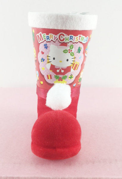 【震撼精品百貨】Hello Kitty 凱蒂貓~聖誕擺飾-靴子造型-紅色(ss) product thumbnail 3