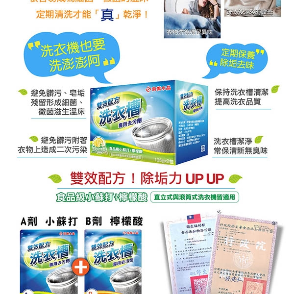 南僑水晶肥皂洗衣槽去汙劑250g/盒 product thumbnail 3