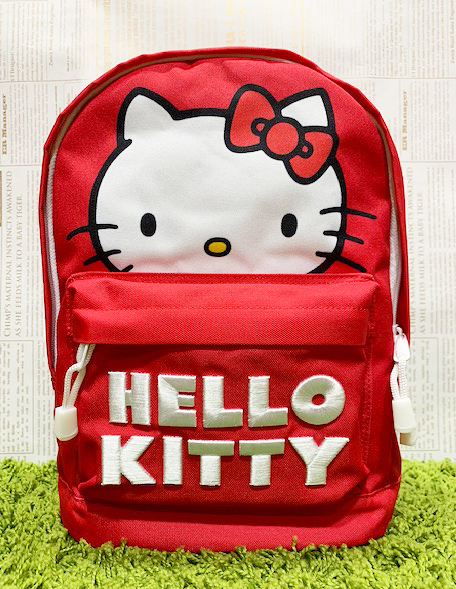 【震撼精品百貨】凱蒂貓_Hello Kitty~日本SANRIO三麗鷗 KITTY 後背包-紅#08531