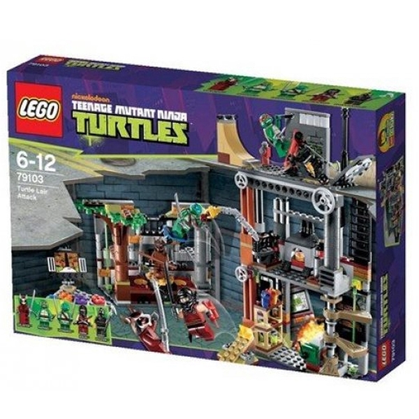 LEGO 樂高 NINJA TURTLES 忍者龜系列 Turtle Lair Attack