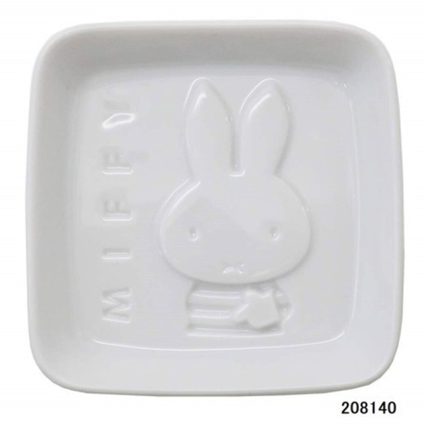 日本製 miffy 米飛兔造型醬料碟｜陶器 醬料 醬油碟 小菜碟 調味料 餐盤 碟 陶瓷 小盤 miffy 米菲兔 product thumbnail 3