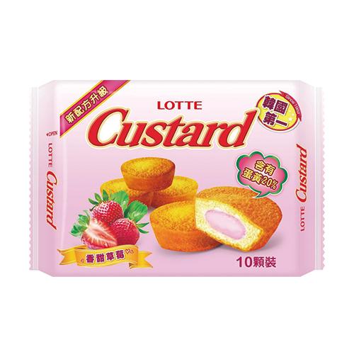 LOTTE 蛋黃派-香甜草莓10顆裝【愛買】 product thumbnail 2