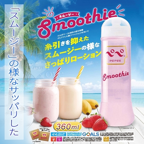 日本【PEPEE】Smoothie 卡波姆清爽水溶性潤滑液 360ml