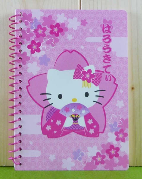 【震撼精品百貨】Hello Kitty 凱蒂貓~筆記本~粉櫻花【共1款】
