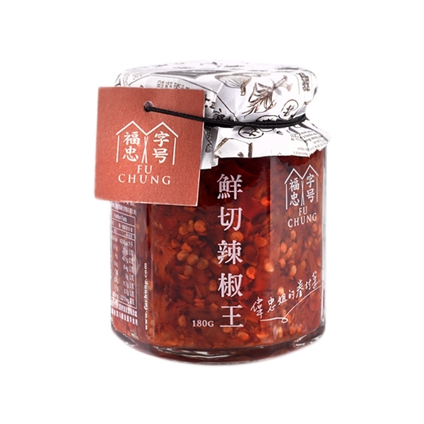 福忠字號 鮮切辣椒王(180g)【小三美日】