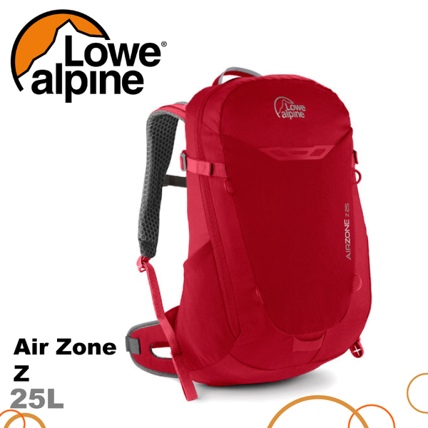 【 LOWE ALPINE 英國 AirZone Z 25 氣流網架背包《氧化鉛紅》25L】FTE-38/登山攻頂包/雙肩背包