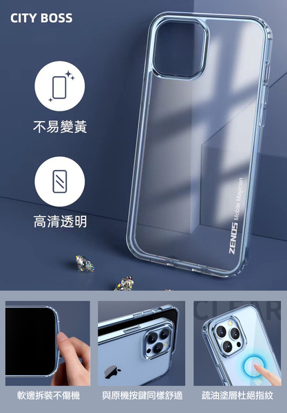 City Boss for Samsung Galaxy A54 彩盾透明軍規防摔殼 product thumbnail 7