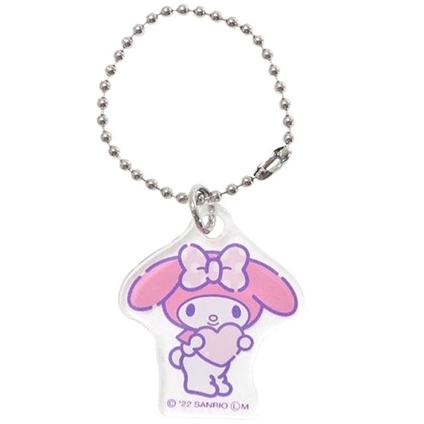 【震撼精品百貨】My Melody 美樂蒂~日本三麗鷗SANRIO 美樂蒂壓克力造型吊飾(愛心款)*08797