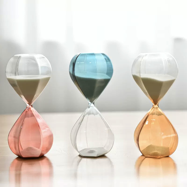 熱賣預購－時尚居家用品2 彩色玻璃沙漏 計時器30分鐘桌面擺件 裝飾品 禮物