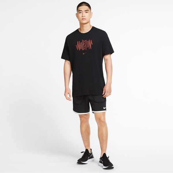 Nike Dri-FIT Wild Run 男裝 短袖 棉質 休閒 排汗 黑【運動世界】CW0950-010 product thumbnail 3