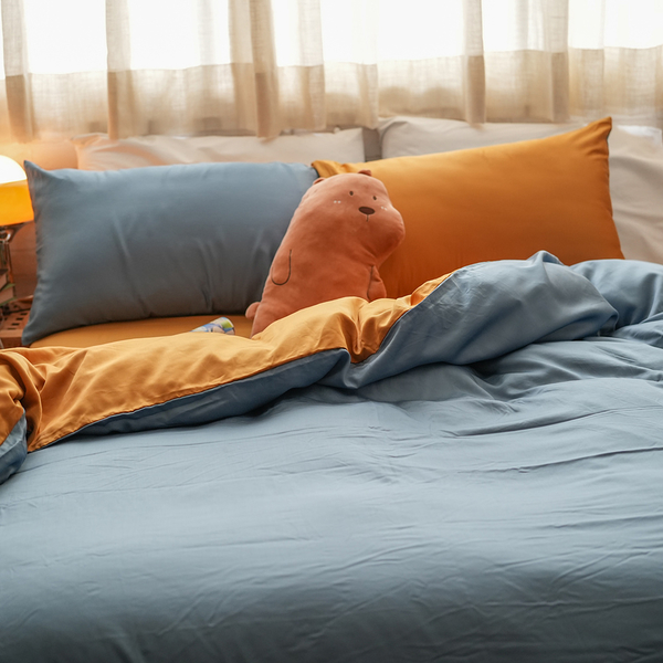 天絲(100支)床組 晴天黃 雙人6X7尺兩用被乙件 專櫃級 100%天絲 台灣製 棉床本舖