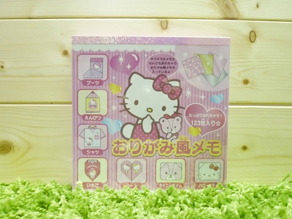 【震撼精品百貨】Hello Kitty 凱蒂貓~造型便條紙-色紙【共1款】