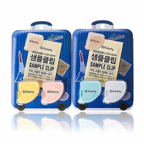 韓國 Rubetty 小樣密封專用收納夾(2入／組) 顏色隨機出貨【小三美日】 DS018259