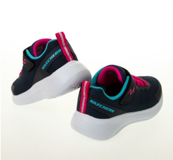 SKECHERS SELECTORS 女童 深藍 黑色 復古 休閒 童鞋 302470LNVY【KAORACER】 product thumbnail 5